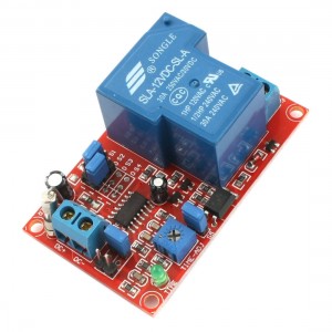 SLA-12VDC-SL-A 1 Way High/Low Level Trigger Delay Time Relay Module DC12V