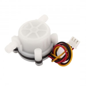 0.1-3L/min 1.2Mpa 7mm Dia Connector Water Flow Sensor Flowmeter Pulse Output