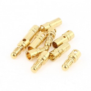 5 Pairs 3.5mm Banana Male Plug to RC Lipo Battery Female Gold Plated Connectors