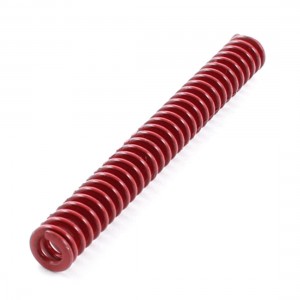 Med Load Red Spiral Stamping Compression Die Spring 8x70mm