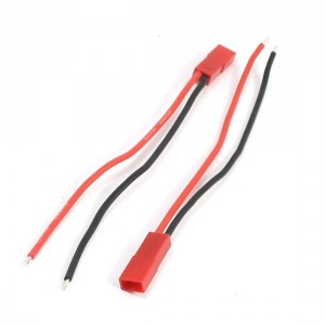 2Pcs JST Female Connector Plug Lead Wire for RC Model Helicopter Lipo Batteries