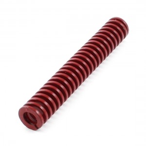 Med Load Red Spiral Stamping Compression Die Spring 10x65mm