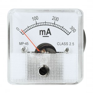 Analog Current Panel Meter DC 300 Milliampere Ammeter