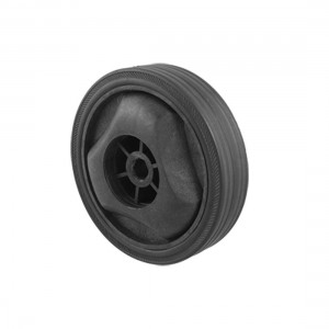 4 3/4" Plastic Air Compressor Wheel Repairing Part Black Jnada