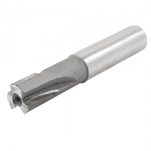 14mm HSS 3 Flutes Carve End Mill Bit for Aluminum Iron