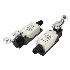 ME-8104 DC 115V 0.4A AC 250V 5A NO NC Momentary Rotary Roller Limit Switch 2 Pcs