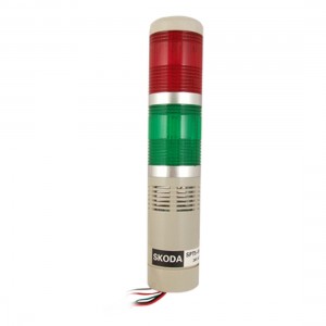 Red Green R/G Flash LED Industrial Signal Tower Stack Alarm Light 90dB DC24V