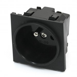 French Type European Socket Adapter Power Connector AC 250V 16A
