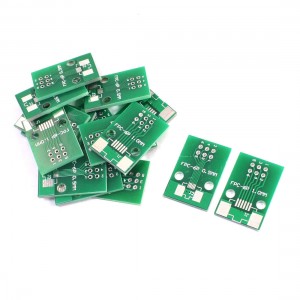 15Pcs FPC/FFC 0.5mm/1.0mm Gap 6P Flat Cable Socket Connector Adapter