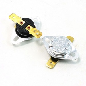 2 Pcs 140C Celsius N/C 2 Pin Soldering Temperature Control Switch 10A AC 250V