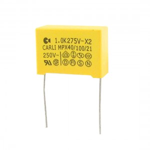 1uF 1000nF 250V 10% Polypropylene Safety Capacitor 10 Pcs