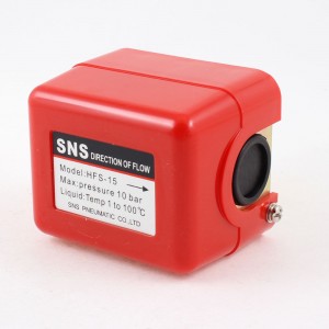 AC 250V G1/2 10Bar Cooling System Water Flow Paddle Control Switch Flowmeter