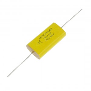 6.8uF 250V Axial Leads Metallized Polypropylene Film MKP Audio Capacitor