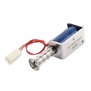 DC 34V 3.4A 600g/8mm Push Pull Actuator Magnet Solenoid Electromagnet