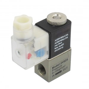 AC 220V 2 Position 2 Way Pneumatic Electromagnetic Solenoid Valve G1 4"