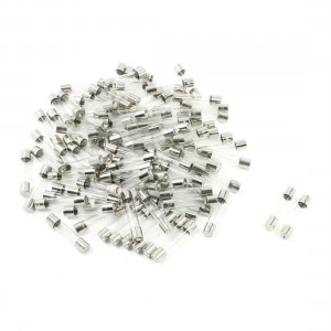 100 Pcs 250V 15A 6x30mm Fast Blow Type Quick Glass Tube Fuses