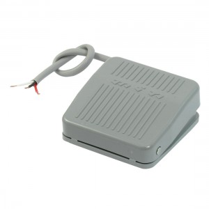 Gray Hands Free Nonslip Foot Control On Off Switch AC 250V 10A TFS-201