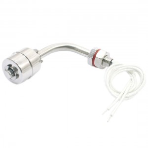90mm Water Level Sensor Controller Right Angle Stainless Steel Float Switch