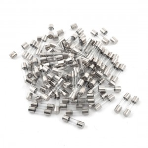 100 Pcs 250V 10A 5mm x 20mm Fast Blow Type Quick Glass Tube Fuses