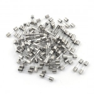 100 Pcs 250V 3A 5mm x 20mm Fast Blow Type Quick Glass Tube Fuses
