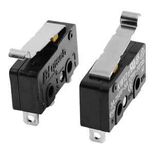 AC 250V 3A SPDT 3 Terminals 1NO 1NC Momentary Micro Switches 2 Pcs