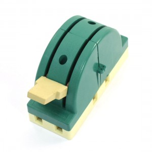 AC250V 63A DPDT Electronic Circuit Opening Load Knife Switch Green
