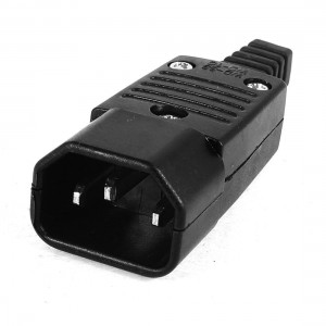 Repair Part IEC-320 C14 Male Plug AC Power Inlet Socket Connector 250V 10A