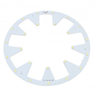 24W DC72-80V 300mA 80LM/W White 24 SMD 7030 LED Aluminum Base Heatsink