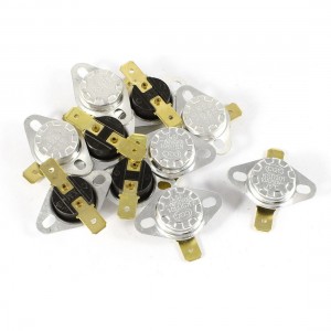 10 Pcs KSD301 250V 10A 75 Celsius Normal Close Temperature Controlled Switch