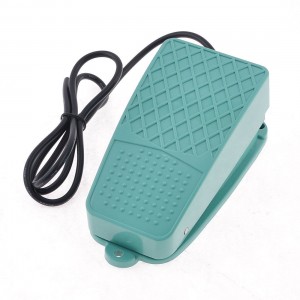 10A 250VAC SPST 1NO Nonslip Plastic Momentary Electric Power Foot Pedal Switch