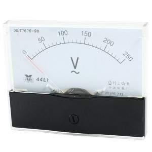 Measurement Tool Analog Panel Voltmeter AC 0 - 250V Measuring Range 44L1