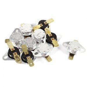 10 Pcs KSD301 250V 10A 110 Celsius Normal Close Temperature Controlled Switch