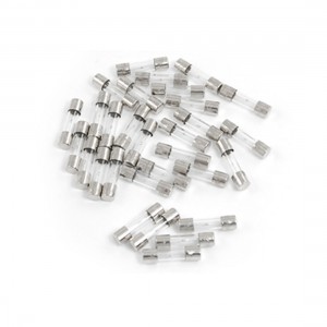 30 Pcs Electrical Components Glass Tube Fuse 250V 5A