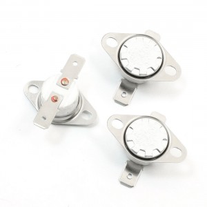 3pcs AC 250V 10A 180C N/C Temperature Control Switch Thermostat KSD301