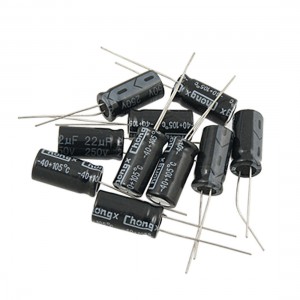 10 Pcs 250V 22uF Radial Aluminum Electrolytic Capacitor