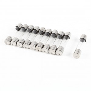 10 Pcs Fast Blow Type Glass Tube Fuses 6x30mm 250V 7A