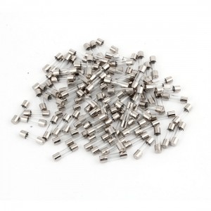 100 Pcs Fast Blow Type Clear Glass Tube Fuses 5mm x 20mm 250V 2A