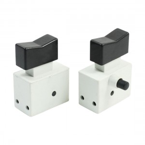 2 Pcs Electric Drill Replacements 2N/O Latching DPST Trigger Switch FA2-4/2B2