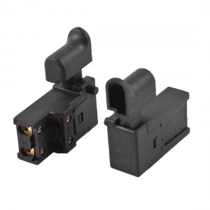 2Pcs DPST 2NO Momentary Power Tool Marble Cutter Trigger Switch AC 250V 10A