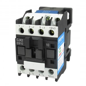 CJX2-0910 660 Ui 20A lth 3 Poles NO 35mm DIN Rail AC Contactor 220V Coil