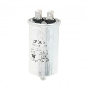 Air Conditioner AC 450V 15uF Cylindrical Motor Capacitor CBB65