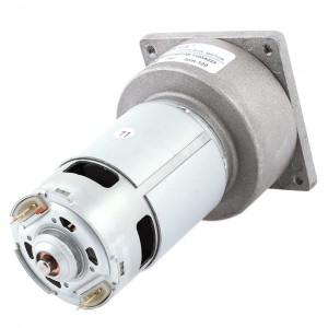 DC 24V 4600RPM Powerful Flange Mounted Magnetic Electric Geared Motor