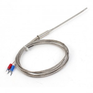 K Type 3mmx100mmx1500mm 0-1100 Degree Celsius Thermocouple Probe Sensors