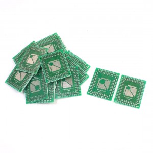20Pcs 0.5mm 0.8mm TQFP(32-100) to 2.54mm DIP SMD Pinboard IC PCB Adapter Socket