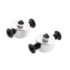 2 Pcs 1/8" Aluminum Alloy RC Plane Brushless Motor Propeller Protector Saver