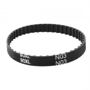 XL-90 45 Teeth 7.9mm Width Black Rubber Cogged Industrial Timing Belt 9"