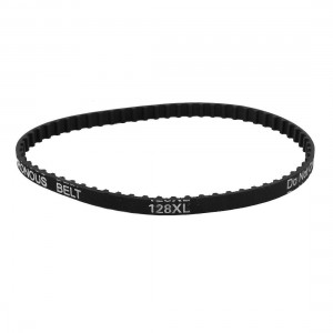 Dishwasher 128XL Series 025 64 Teeth 6.4mm Width Rubber Timing Belt Black