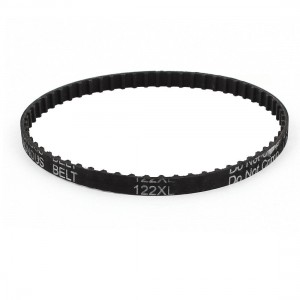 122XL 025 61 Teeth 6.4mm Width 309.88mm Pitch Length Timing Belt Black
