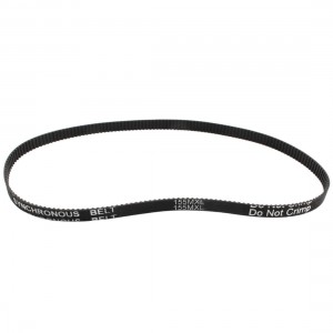 155MXL025 194 Teeth 6.4mm Width Black Industrial Groove Timing Belt 394.21mm
