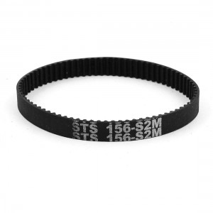 6mm Width 78 Teeth Engine Rubber Timing Belt 156mm Pitch Long S2M-156